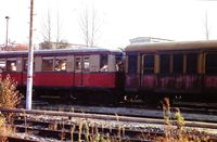 S-Bahnbetriebswerk Friedrichsfelde, Datum: 03.11.1990, ArchivNr. 22.142